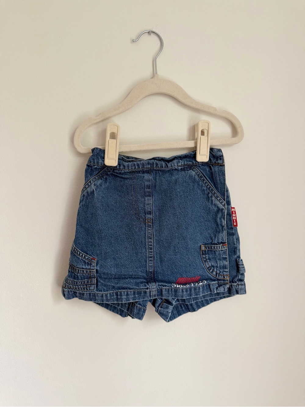 Vintage Y2K Disney Minnie Mouse Denim Skort (Size 4/5)